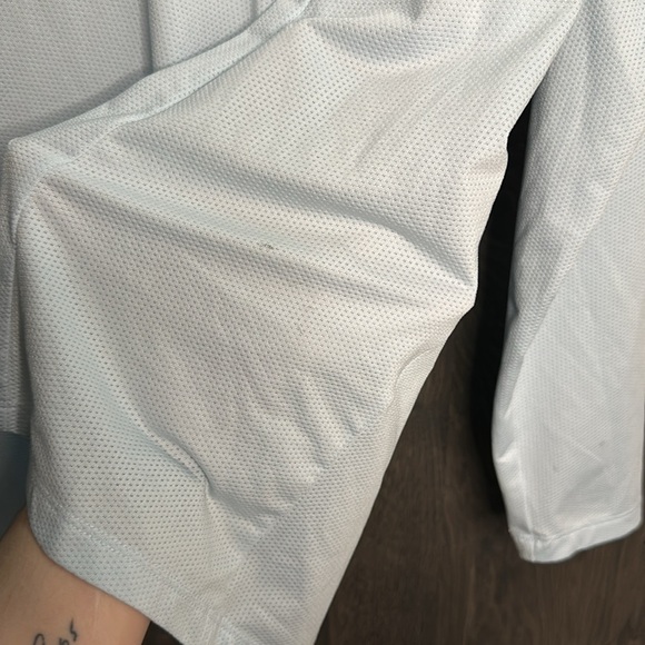 Adidas Golf Light Blue Quarter Zip Pullover Light Weight Medium - Picture 9 of 9